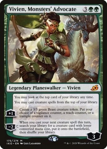 Vivien, Monsters' Advocate (Promo Pack) ESPAÑOL [Ikoria: Lair of Behemoths Promos]