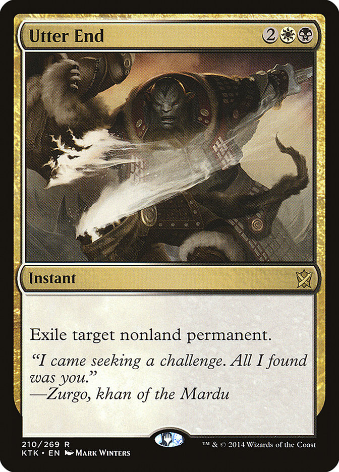 Utter End ESPAÑOL [Khans of Tarkir]