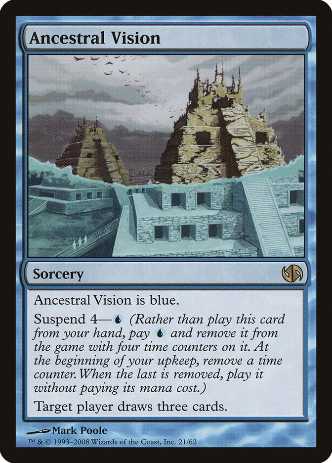 Ancestral Vision JAPANESE [Duel Decks: Jace vs. Chandra]