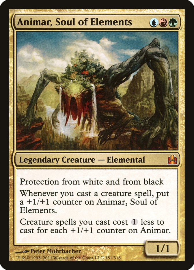 Animar, Soul of Elements JAPANESE  [Commander 2011]
