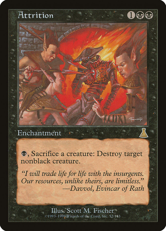 Attrition ESPAÑOL [Urza's Destiny]