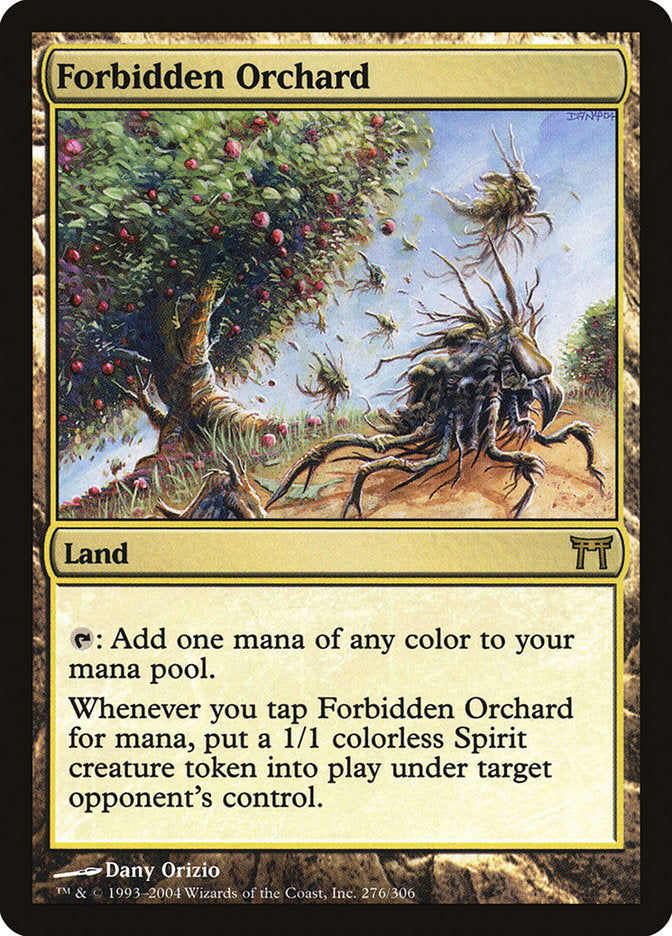 Forbidden Orchard ESPAÑOL [Champions of Kamigawa]