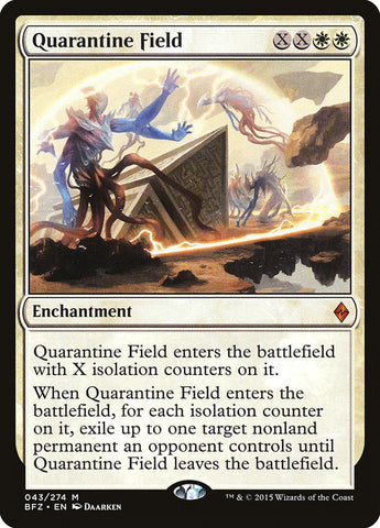 Quarantine Field ESPAÑOL [Battle for Zendikar]