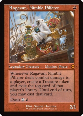 Ragavan, Nimble Pilferer (Retro) JAPANESE [Modern Horizons 2]