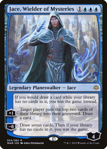 Jace, Wielder of Mysteries (Promo Pack) ESPAÑOL [War of the Spark Promos]