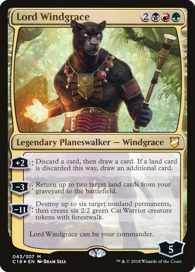 Lord Windgrace ESPAÑOL [Commander 2018]