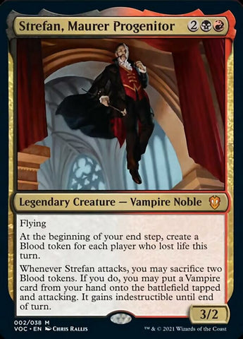 Strefan, Maurer Progenitor ESPAÑOL [Innistrad: Crimson Vow Commander]