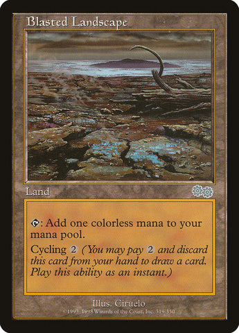 Blasted Landscape ESPAÑOL [Urza's Saga]