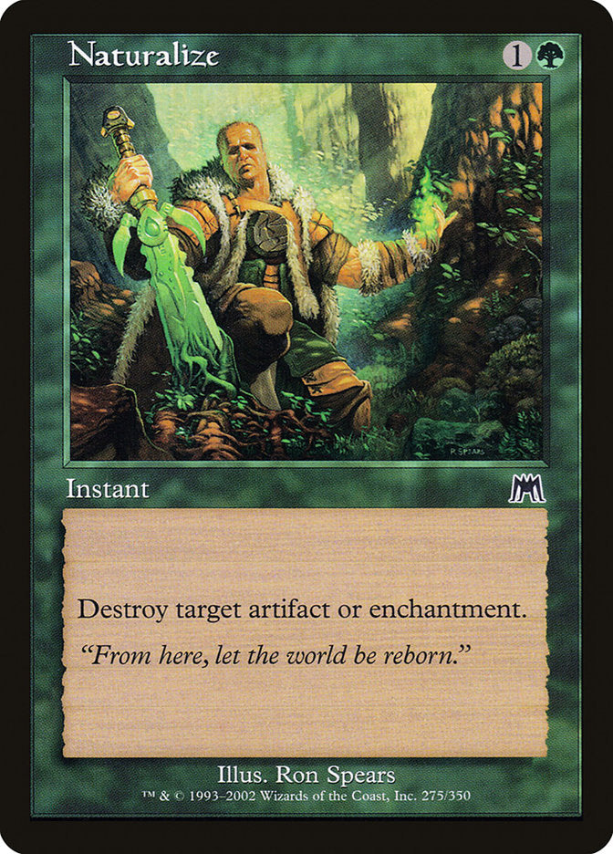 Naturalize ESPAÑOL [Onslaught]