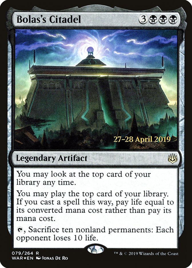 Bolas's Citadel ESPAÑOL [War of the Spark Prerelease Promos]