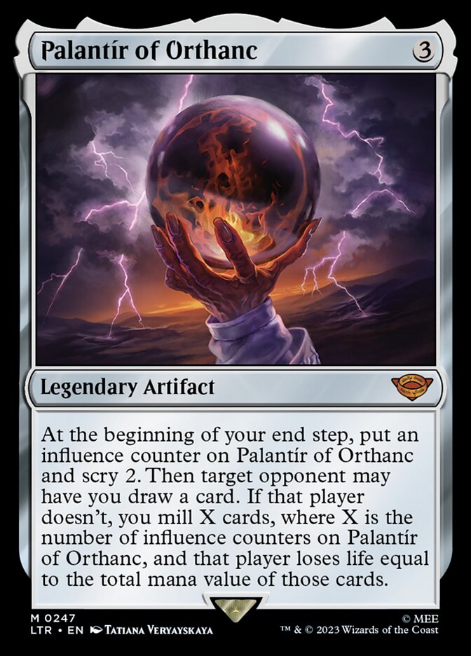Palantir of Orthanc PORTUGUESE [The Lord of the Rings: Tales of Middle-Earth]