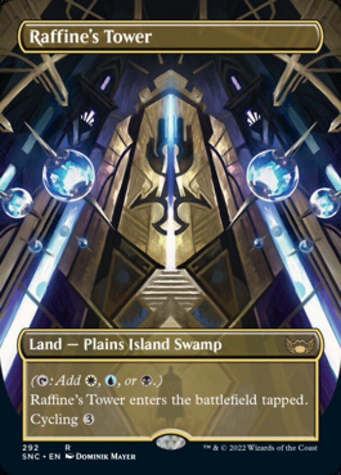 Raffine's Tower (Borderless Alternate Art) ESPAÑOL [Streets of New Capenna]