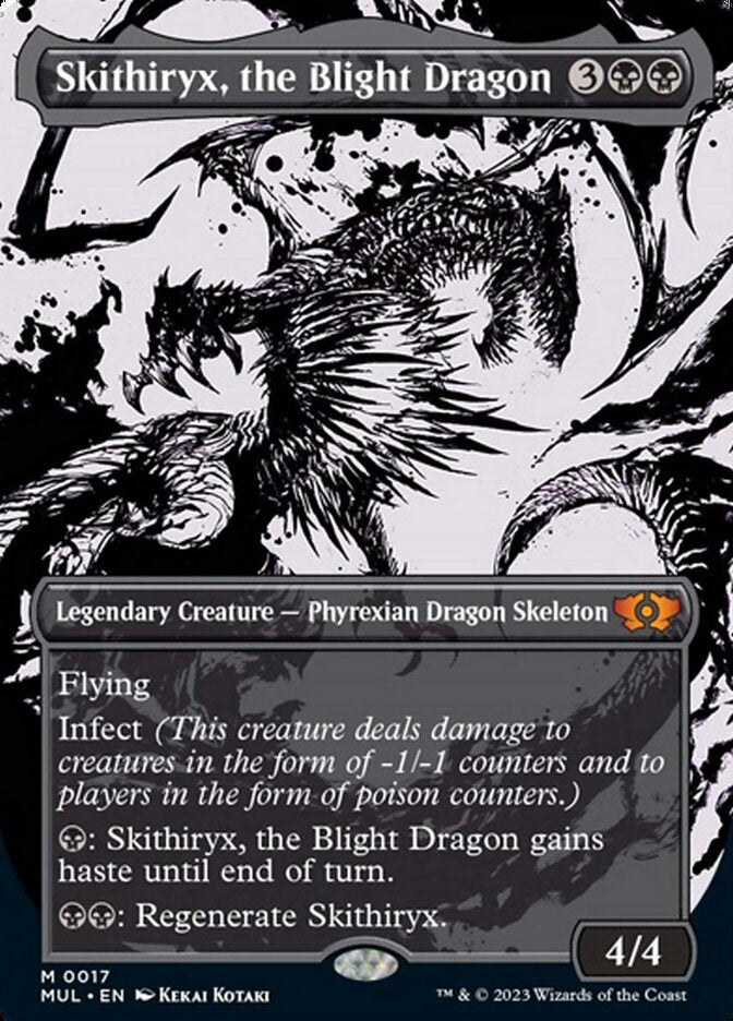 Skithiryx, el dragon de ruina - Skithiryx, the Blight Dragon   [Multiverse Legends]