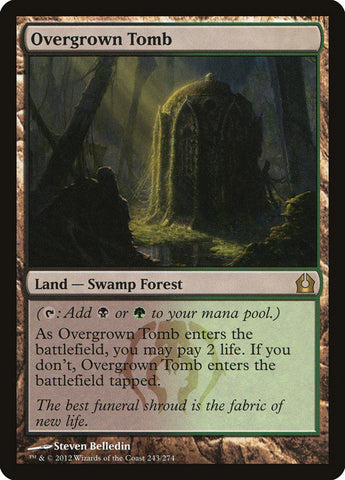 Overgrown Tomb CHINESE [Return to Ravnica]