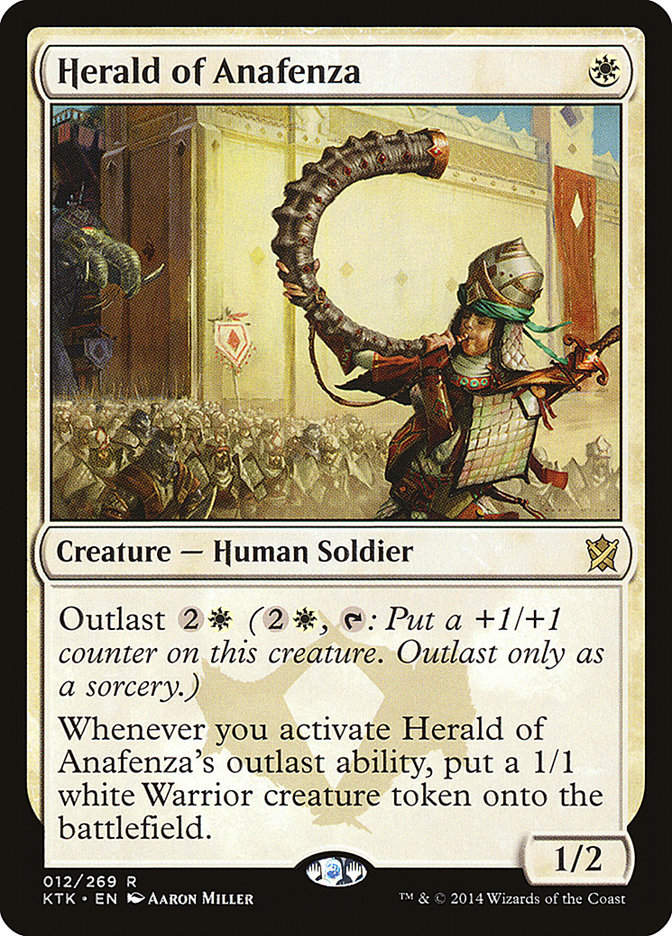 Herald of Anafenza ESPAÑOL [Khans of Tarkir]