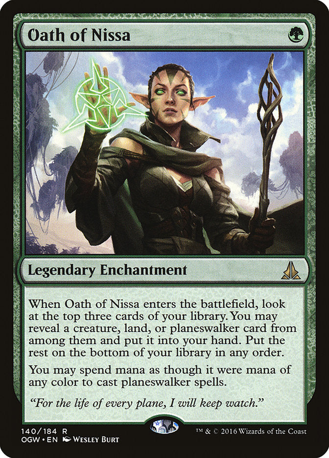 Oath of Nissa ESPAÑOL [Oath of the Gatewatch]