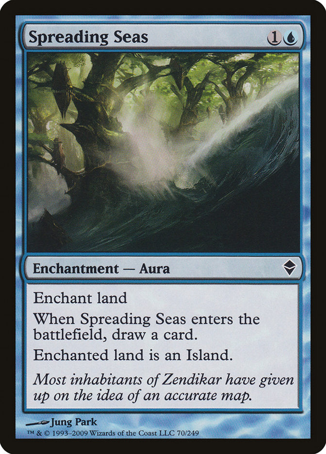 Spreading Seas ESPAÑOL [Zendikar]