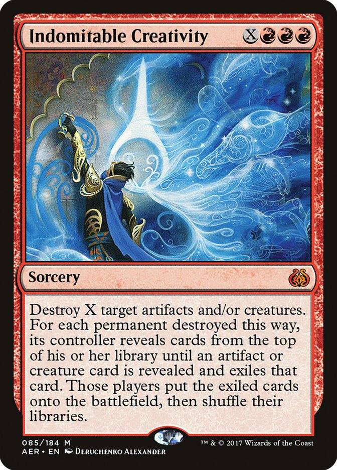Indomitable Creativity ESPAÑOL [Aether Revolt]