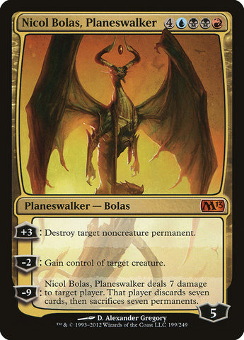 Nicol Bolas, Planeswalker RUSIAN [Magic 2013]