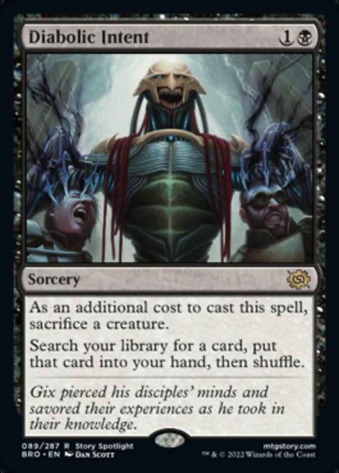 Diabolic Intent JAPANESE [The Brothers' War]