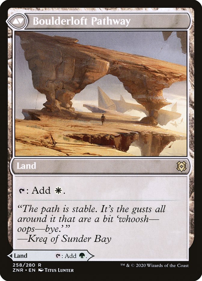 Branchloft Pathway // Boulderloft Pathway ESPAÑOL [Zendikar Rising]