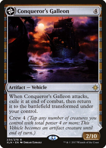 Conqueror's Galleon // Conqueror's Foothold ESPAÑOL [Ixalan]