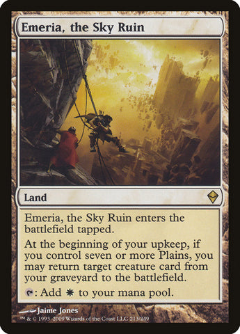 Emeria, the Sky Ruin ESPAÑOL  [Zendikar]