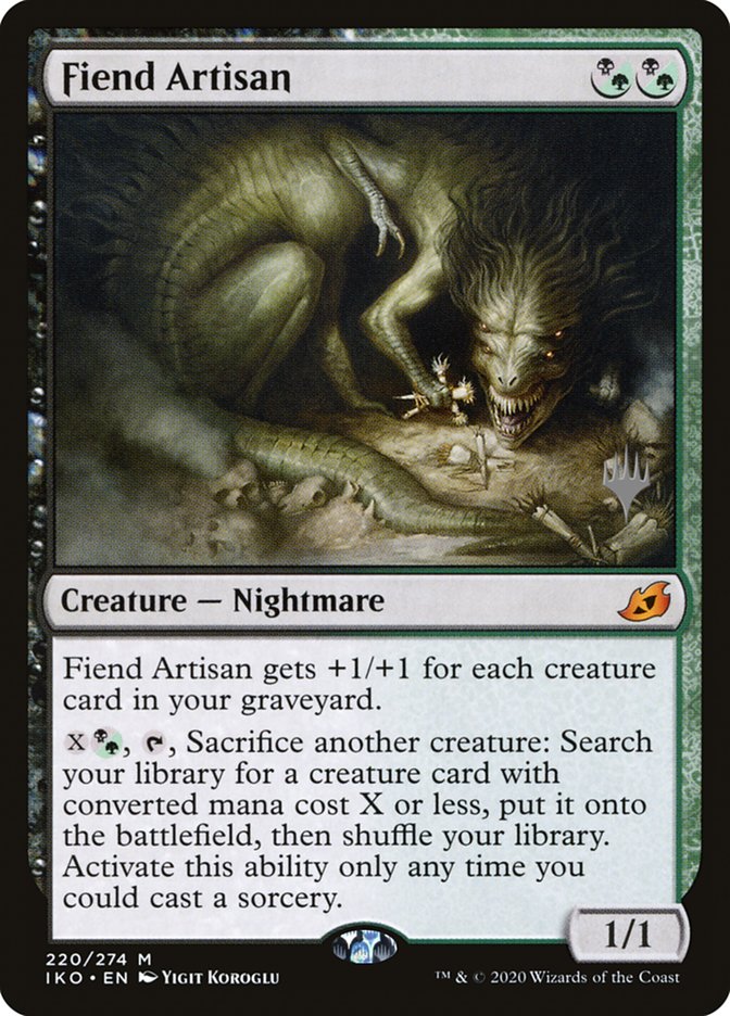Fiend Artisan (Promo Pack) ESPAÑOL [Ikoria: Lair of Behemoths Promos]