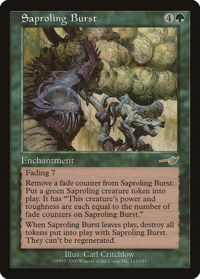 Saproling Burst ESPAÑOL [Nemesis]