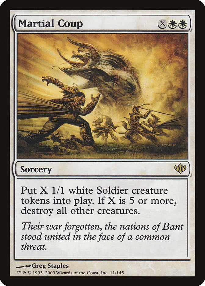 Martial Coup STAMPED [Conflux]