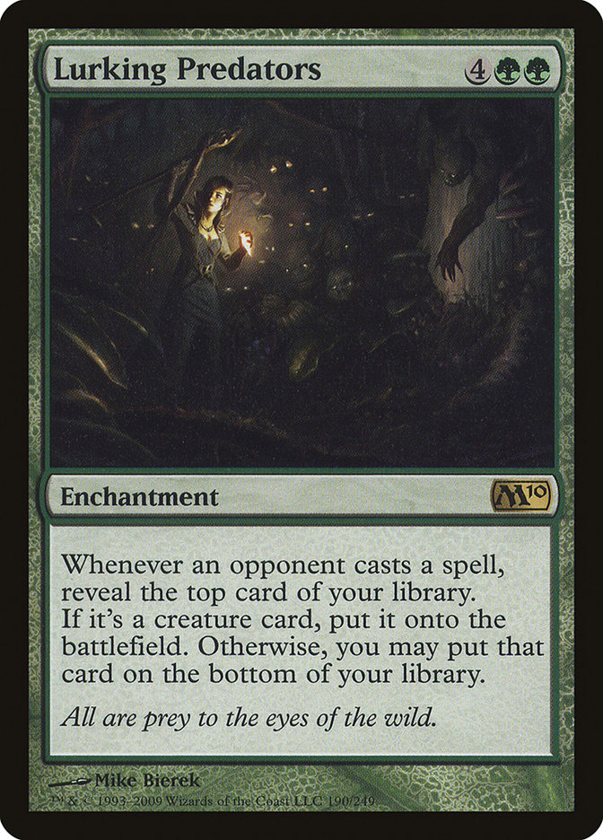 Lurking Predators ESPAÑOL [Magic 2010]