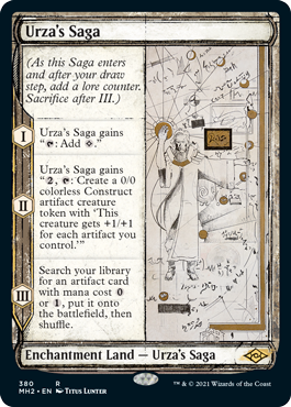 Urza's Saga (Sketch) JAPANESE [Modern Horizons 2]