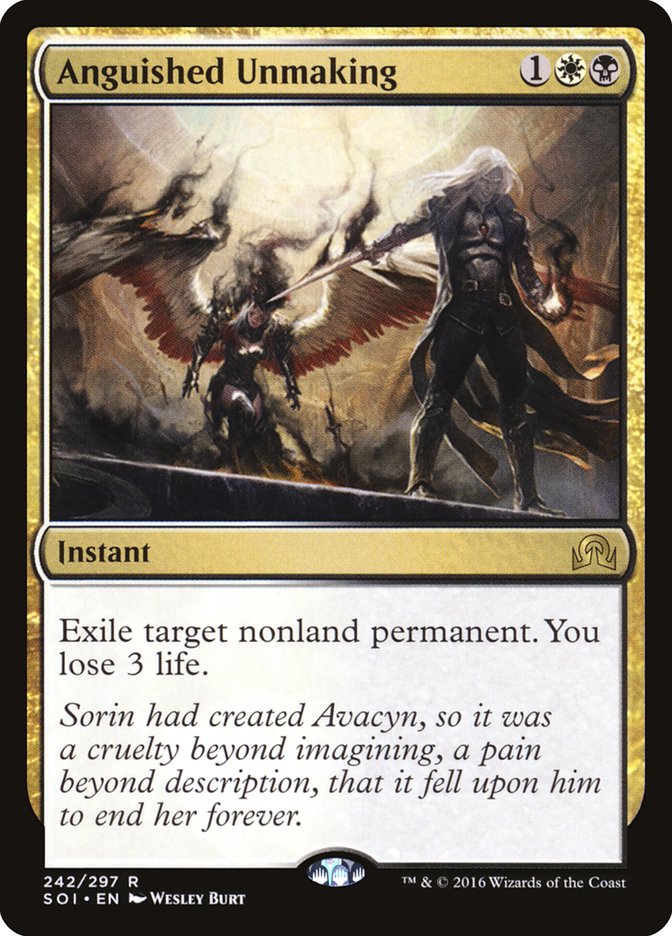 Anguished Unmaking ESPAÑOL [Shadows over Innistrad]
