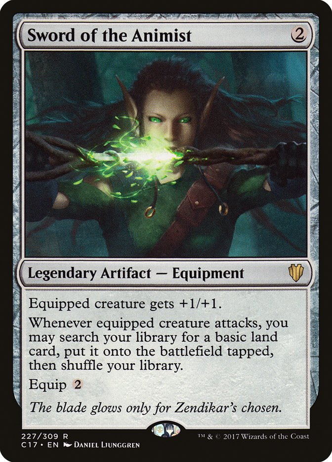 Sword of the Animist JAPANESE [Commander 2017]