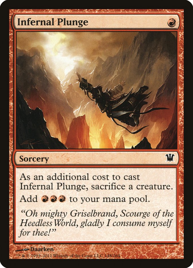 Infernal Plunge JAPANESE [Innistrad]