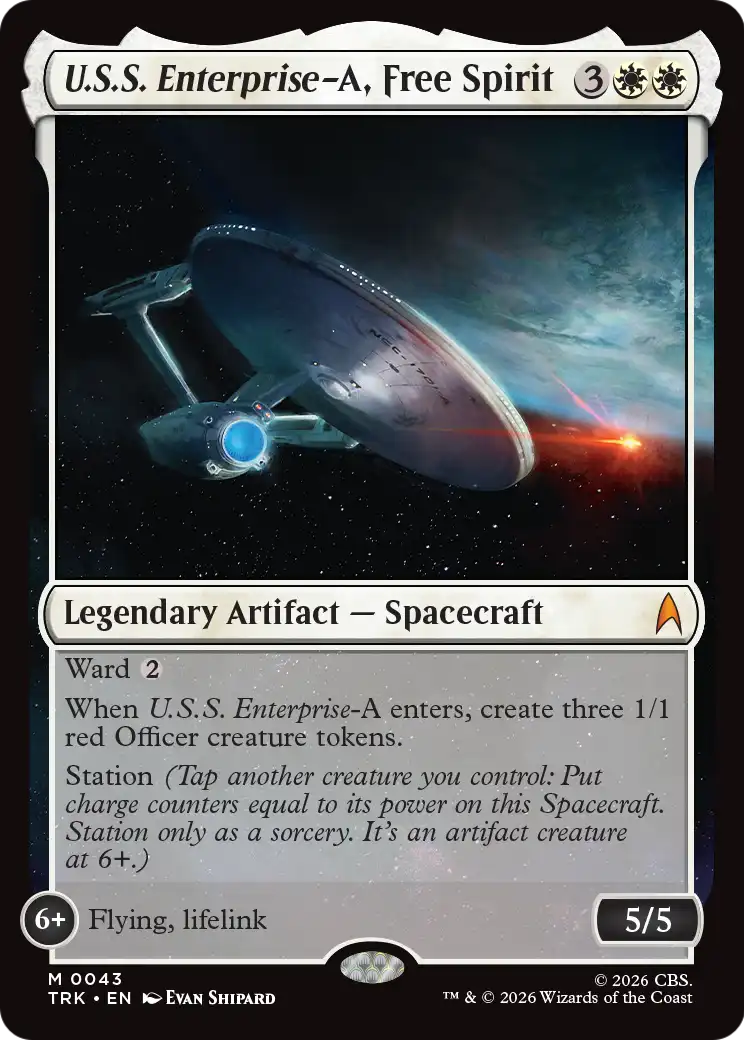 U.S.S. Enterprise-A, Free Spirit [Star Trek]