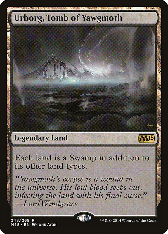 Urborg, Tomb of Yawgmoth JAPANESE [Magic 2015]