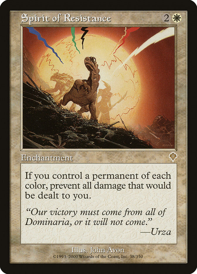 Spirit of Resistance ESPAÑOL [Invasion]