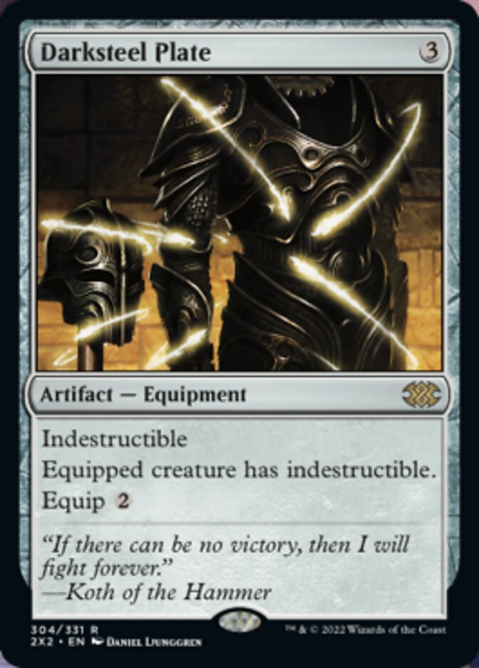 Darksteel Plate JAPANESE [Double Masters 2022]