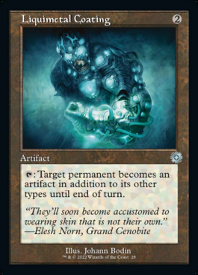 Liquimetal Coating (Retro) ESPAÑOL [The Brothers' War Retro Artifacts]