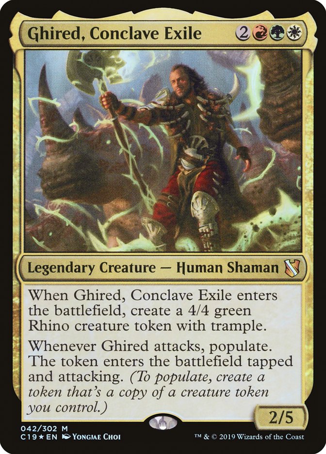 Ghired, Conclave Exile ESPAÑOL [Commander 2019]