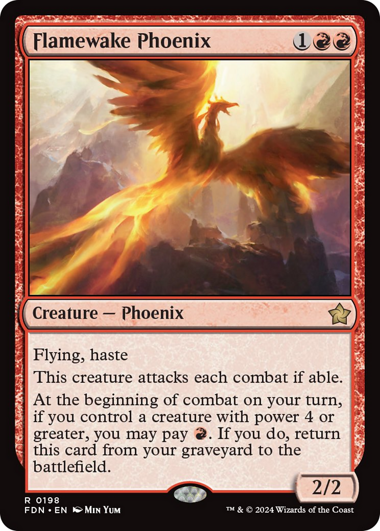 Fenix alzallama - Flamewake Phoenix  [Foundations]