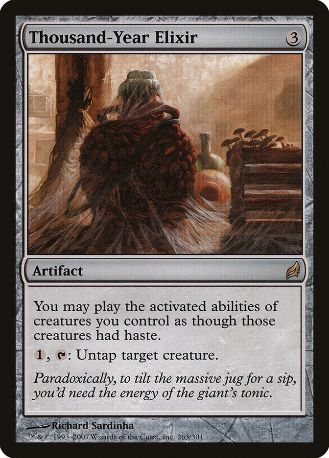 Thousand-Year Elixir ESPAÑOL STAMPED [Lorwyn]