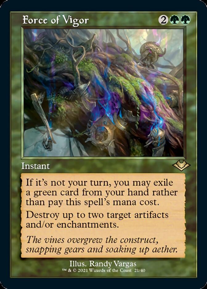 Force of Vigor (Retro) JAPANESE [Modern Horizons]