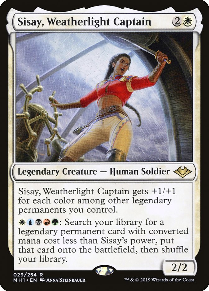 Sisay, Weatherlight Captain ESPAÑOL [Modern Horizons]