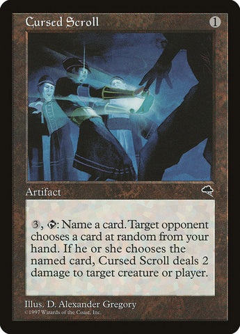 Cursed Scroll JAPANESE [Tempest]