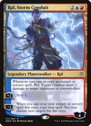 Ral, canalizador de la tormenta - Ral, Storm Conduit  [War of the Spark]