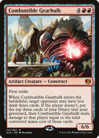 Combustible Gearhulk ESPAÑOL [Kaladesh]