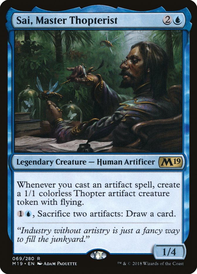 Sai, Master Thopterist ESPAÑOL [Core Set 2019]