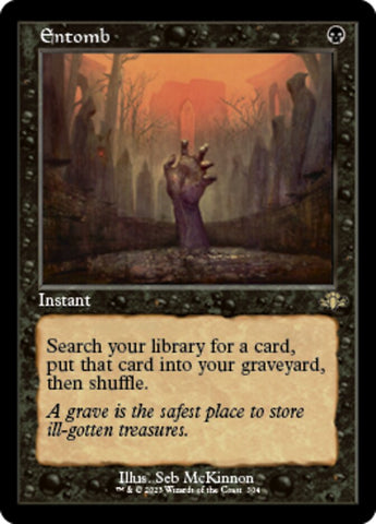 Entomb (Retro) JAPANESE  [Dominaria Remastered]